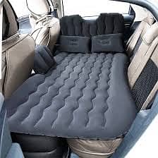 CAR BACK SEAT BED AIR MATTRESS WITH PUMP AND CAR HEATER 3