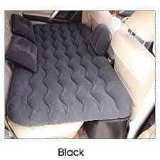 CAR BACK SEAT BED AIR MATTRESS WITH PUMP AND CAR HEATER 4