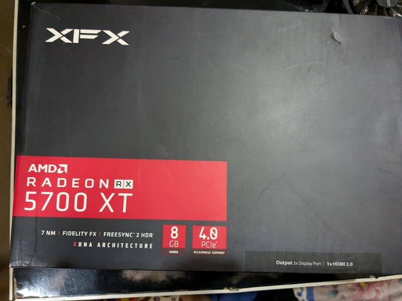 XFX Radeon 5700 XT graphic Card 6