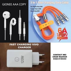 Charger , Cable, Hand free set