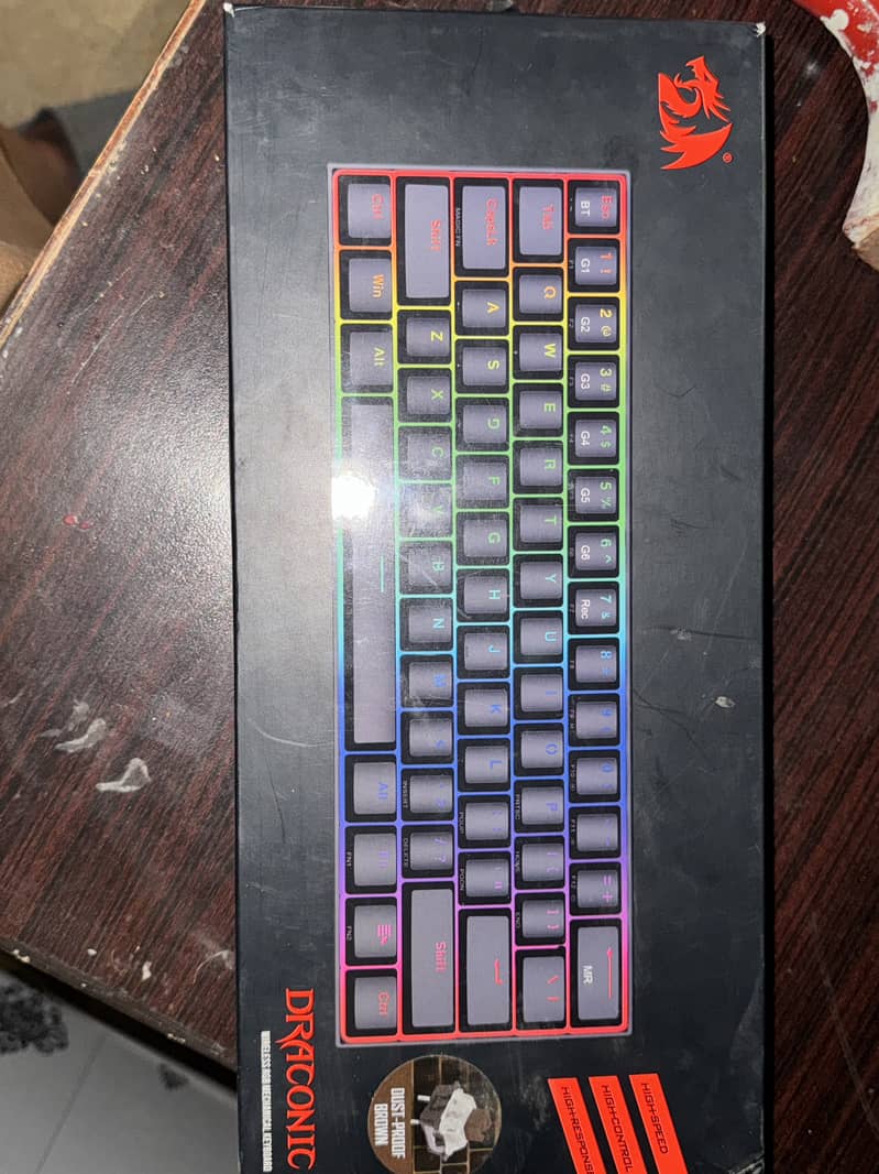 Reddragon gaming key board and mouse 3