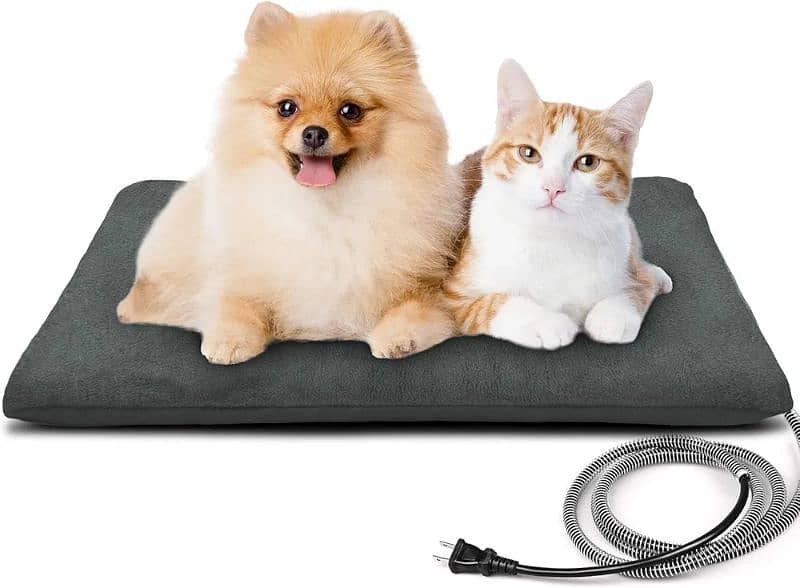 PETNF Outdoor Heated Pet Bed with Waterproof Cover 0