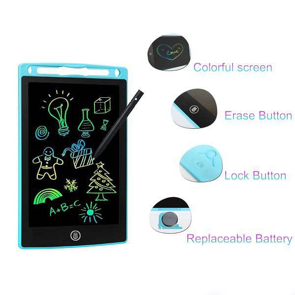 8.5 Inch  Lcd Writing Tablet For Kids – Digital Drawing Pad 2