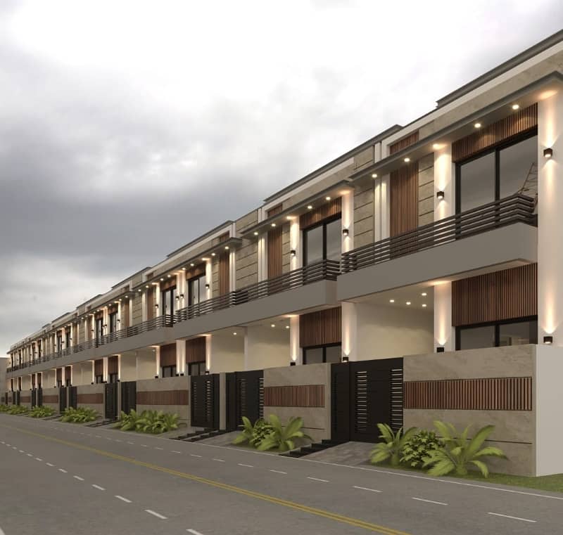 3.25 Marla House is Available on 2 Year Easy Instalment Plan - Main Defence Road 1