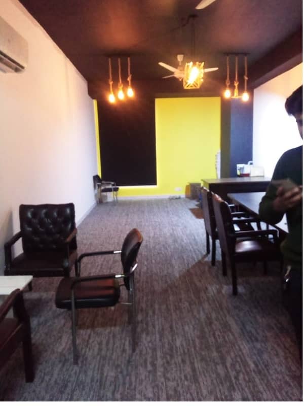 Area 560 square Feet Brand New Corporation Office Available For Rent in Gulberg 3 Lahore 2