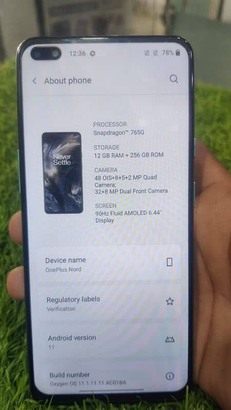 Oneplus Nord 12+12gb 256gb Dual sim pta approved 1