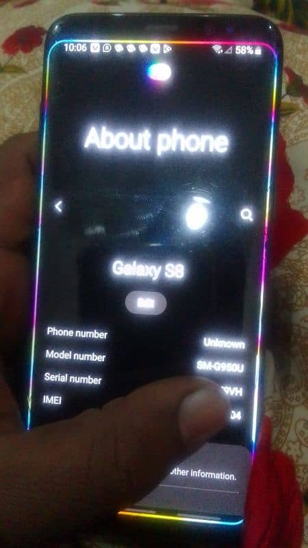 Samsung s8 non pta 5