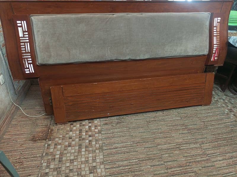 bed set / king size bed / double bed / wooden bed /  bed 1