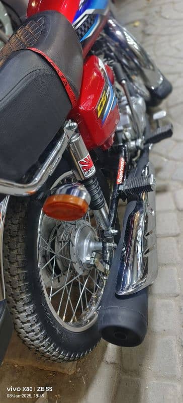 Honda CG 125 model 2024 5