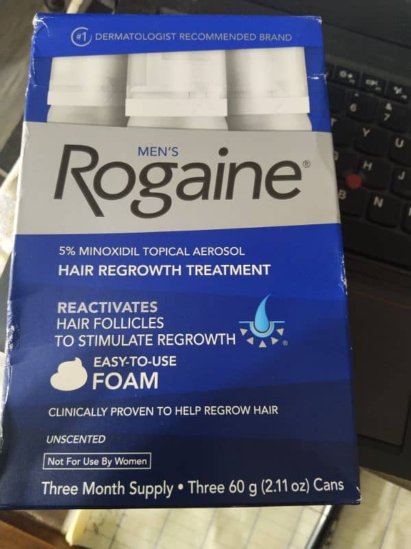 rogaine minoxidil 5 percent 1