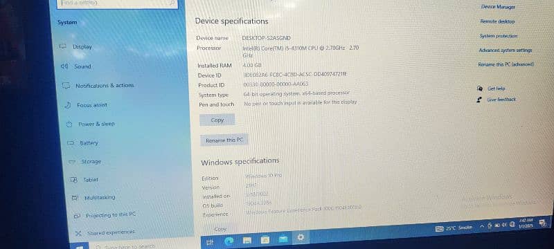 Laptop dell core i5 4th generation model latitude E6440. 0