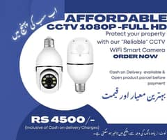 CCTV WiFi Smart Camera Durable & Reliable