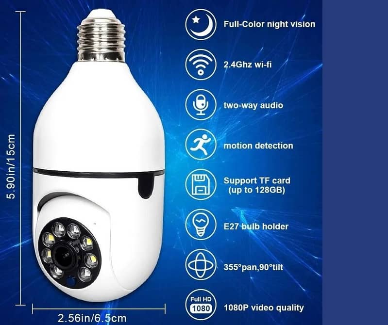 CCTV WiFi Smart Camera Durable & Reliable 1