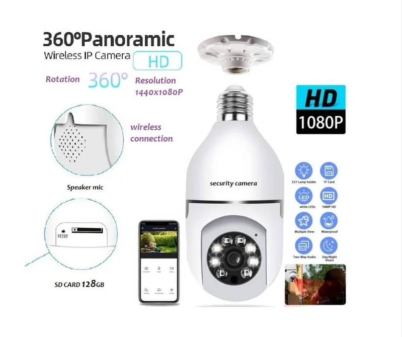 CCTV WiFi Smart Camera Durable & Reliable 2