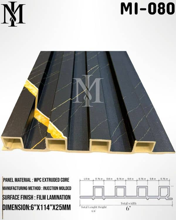 PvC wall Panels/ WPC Fluted panel / SPC Floor /pvc panel/solid panel/ 1