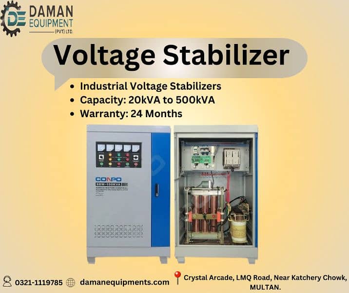 VOLTAGE STABILIZER 1 KVA 0