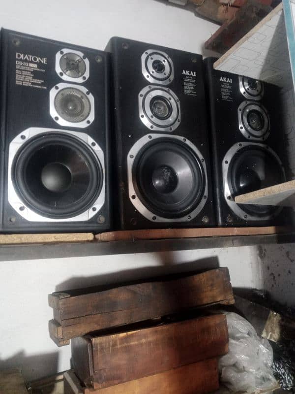 four speaker Japanese 1 amplifier Sony 4