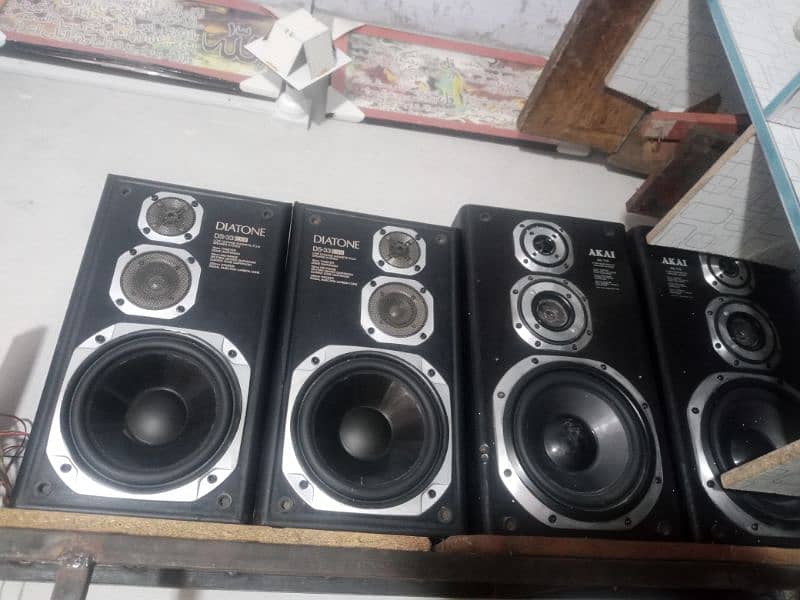 four speaker Japanese 1 amplifier Sony 6