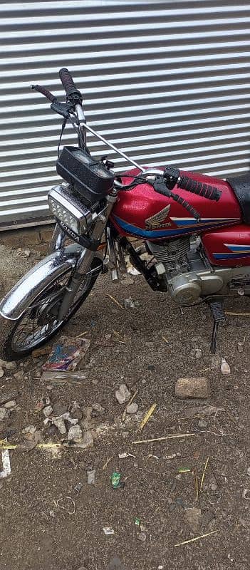 honda 125 2007 model number plate FIR 1