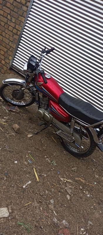 honda 125 2007 model number plate FIR 2