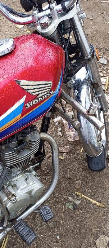 honda 125 2007 model number plate FIR 5