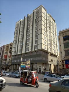 Flat For Rent 2 Bed DD Isra Tower University Road near safoora