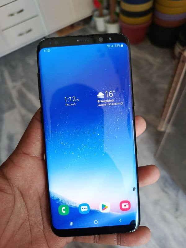 Samsung Galaxy S8 plus lush condition PTA approved 4