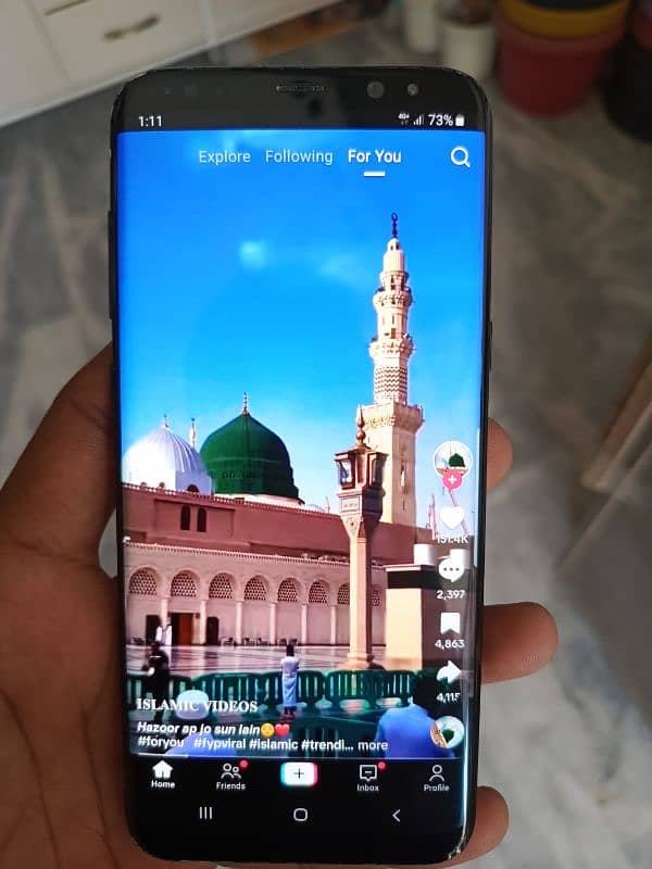 Samsung Galaxy S8 plus lush condition PTA approved 5