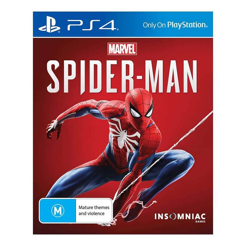 PS4 Games: God of war, Spiderman & WWE 0