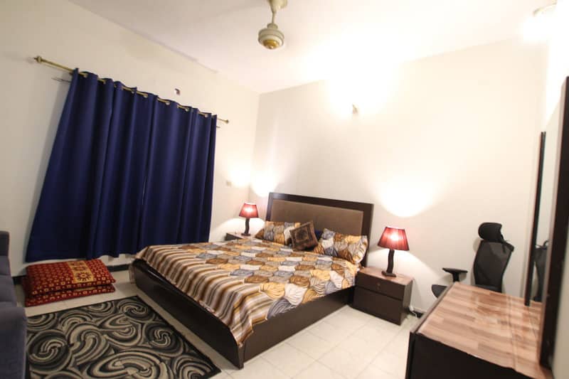 One Room Fully Furnished With Car Parking Hot Location 1