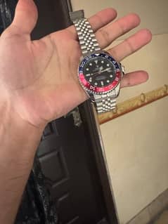 rolex gmt master 2 automatic with free watch