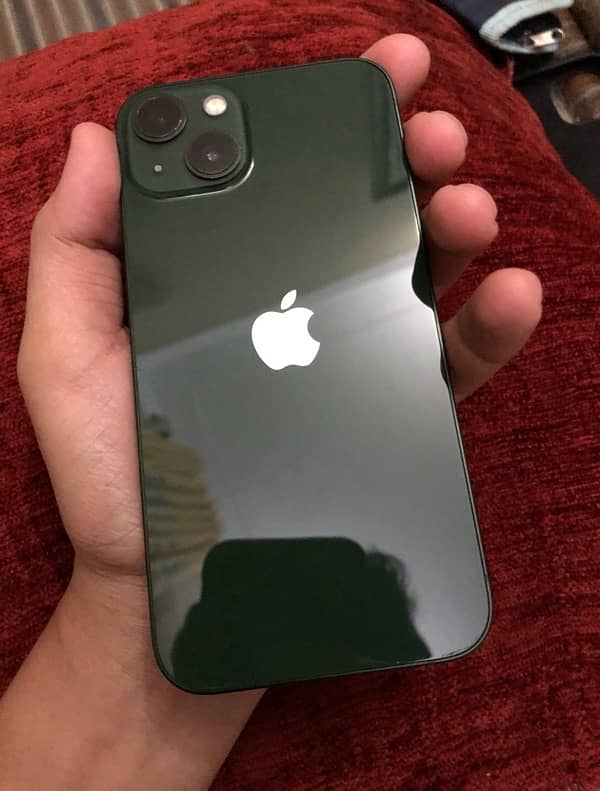 iphone 13 10/10 condition battery health 89 jv alpine green color 4