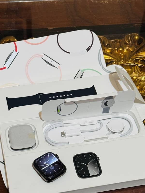 Apple watch series 9 stainless steel sapphire crystal 2