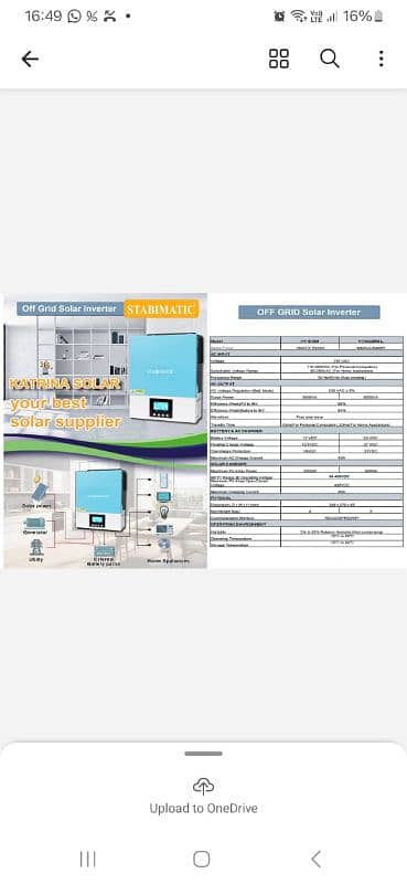 Solar Inverter Stabimatic UK Brand 1.5KW to 6.2kw 4