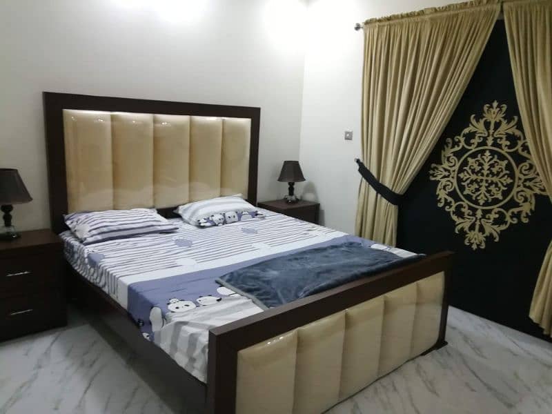 wooden Double bed set for sale 0