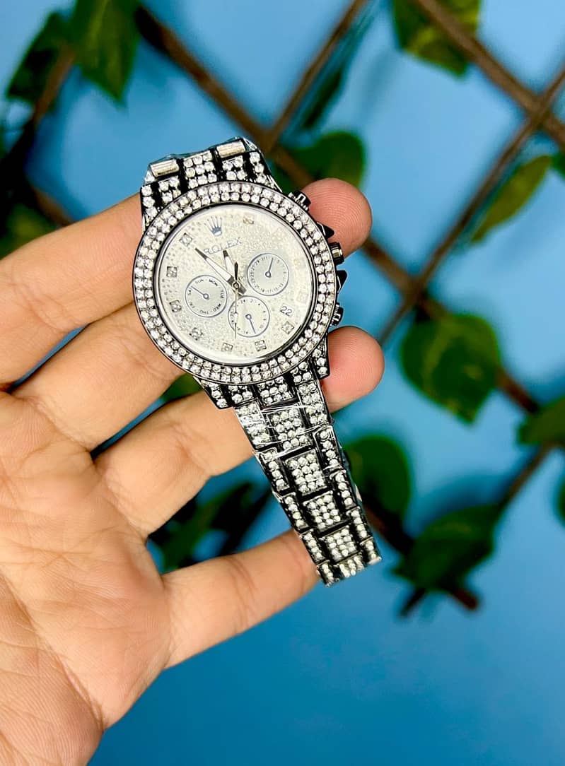 Rolex  Ladies watch  Full stone Most demanded watch ⌚ 2