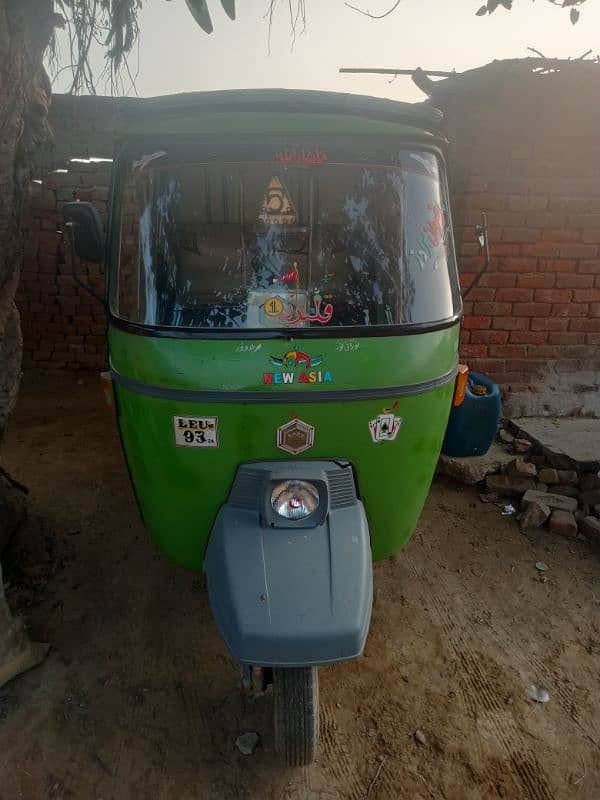 new Asia rickshaw very good condition neat and clean 1