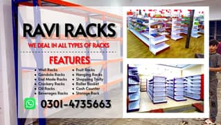 warehouse Racks, heavy racks, display racks, wall mounted racks, file