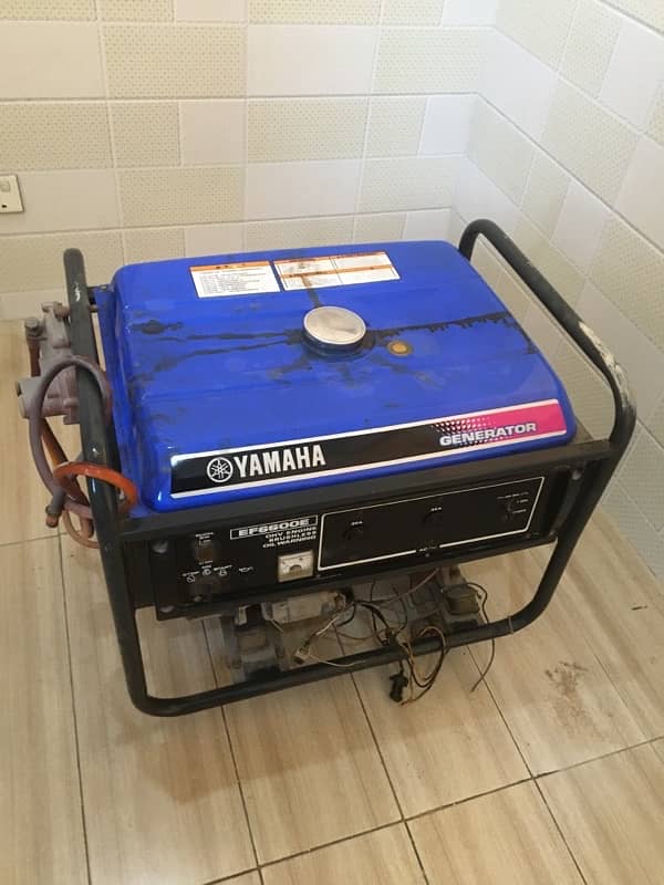 Yamaha 5.5kv portable generator 0