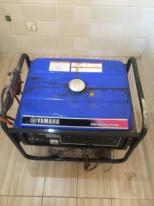 Yamaha 5.5kv portable generator 1