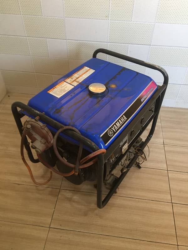 Yamaha 5.5kv portable generator 3