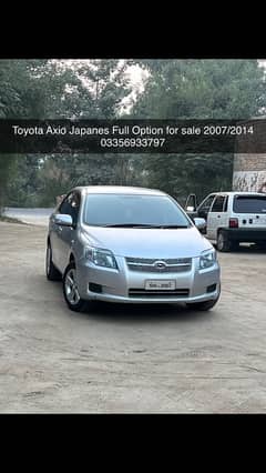 Toyota  Axio G Full Option 2007-2014