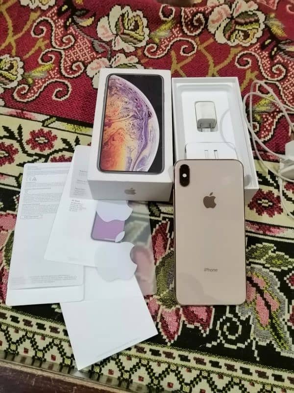 i phone xs max for sale 256 gb Non pta 10 condion 87  helth 6