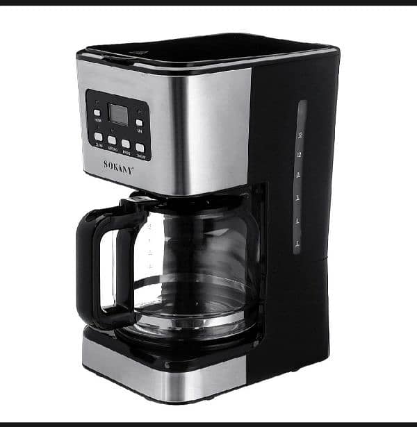 Sokany – CM-121E Semi-Automatic Digital Coffee Machine 1