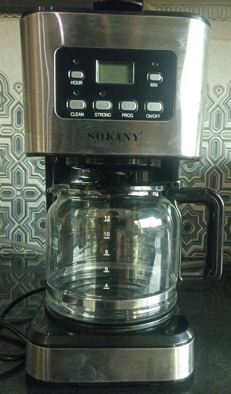 Sokany – CM-121E Semi-Automatic Digital Coffee Machine 2