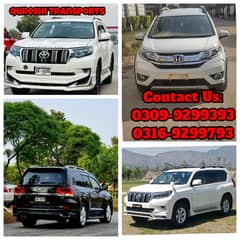 Rent A Car Fortuner Land Cruiser V8 Mercedes Prado Luxury Cars on Rent