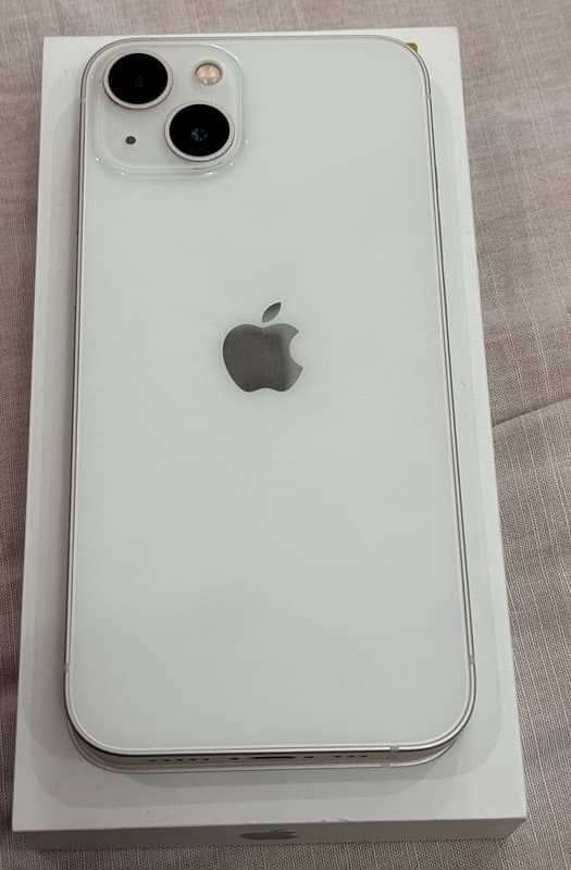 iPhone 13 white 128 Gb PTA approved 0