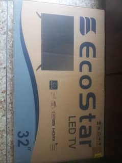 eco star led tv, framless n sound pro