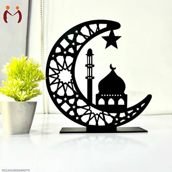 Masjid-e-Nabvi decorative moon shaped table stand 1