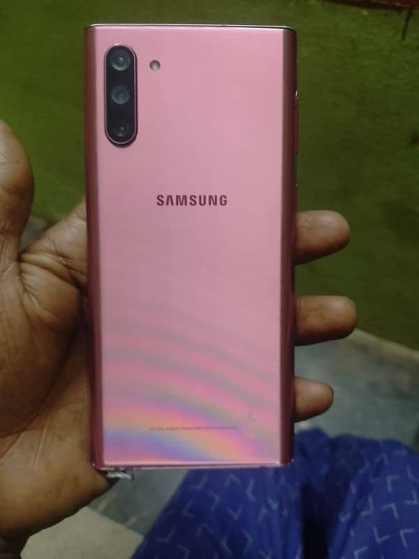 Samsung Galaxy note 10 g5 pta approved add par ka msg kro 3